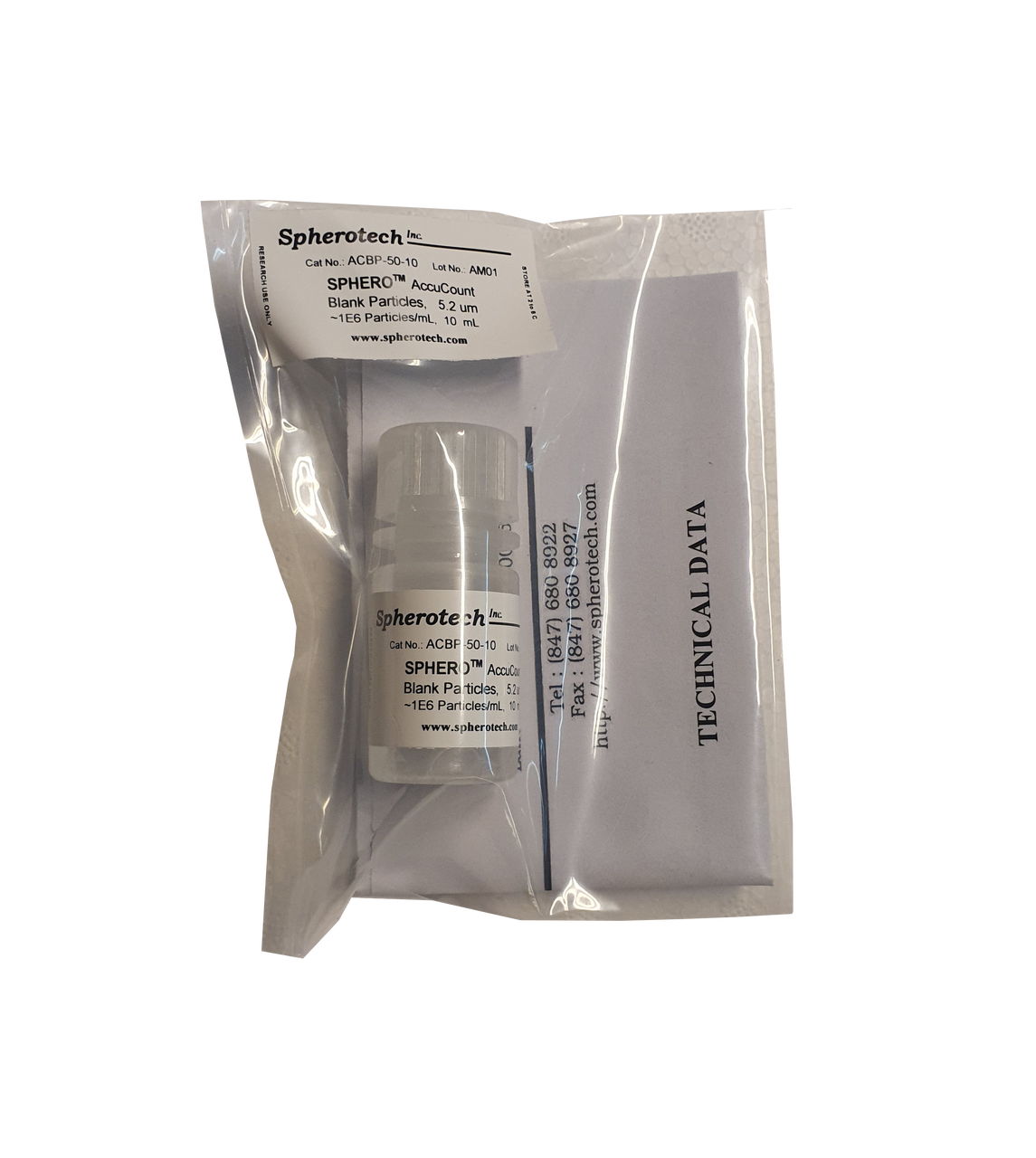 AccuCount Blank Particles, 10^6/mL, 13.0-17.9µm, 10mL